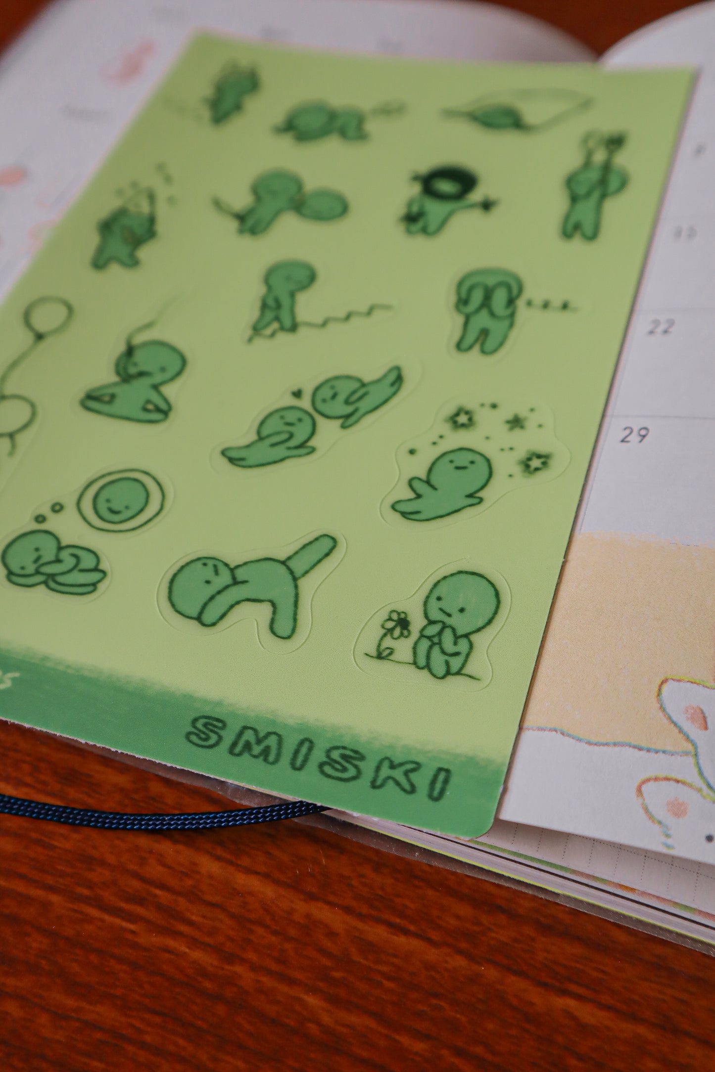 Smiski (GLOW IN THE DARK) Stickers