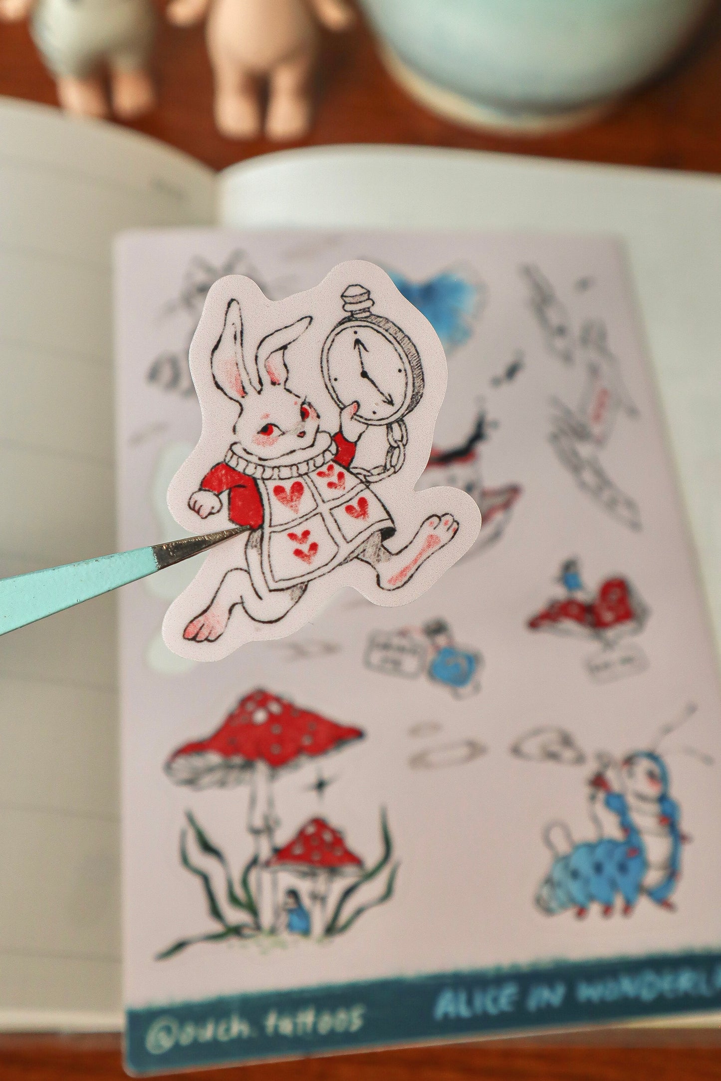 Alice in Wonderland Stickers I