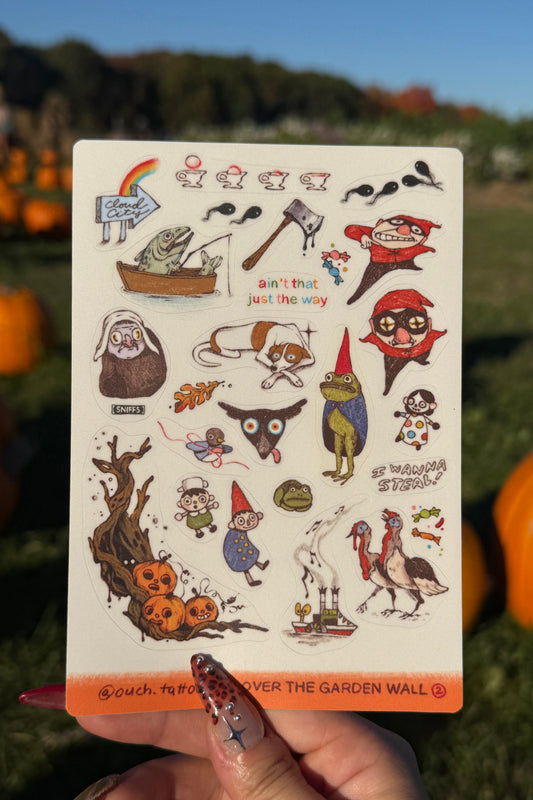 Over the Garden Wall Stickers II
