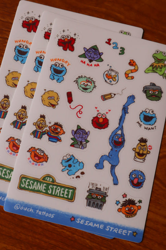 Sesame Street Stickers
