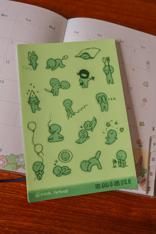 Smiski (GLOW IN THE DARK) Stickers