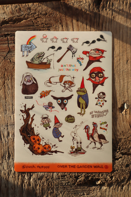Over the Garden Wall Stickers II
