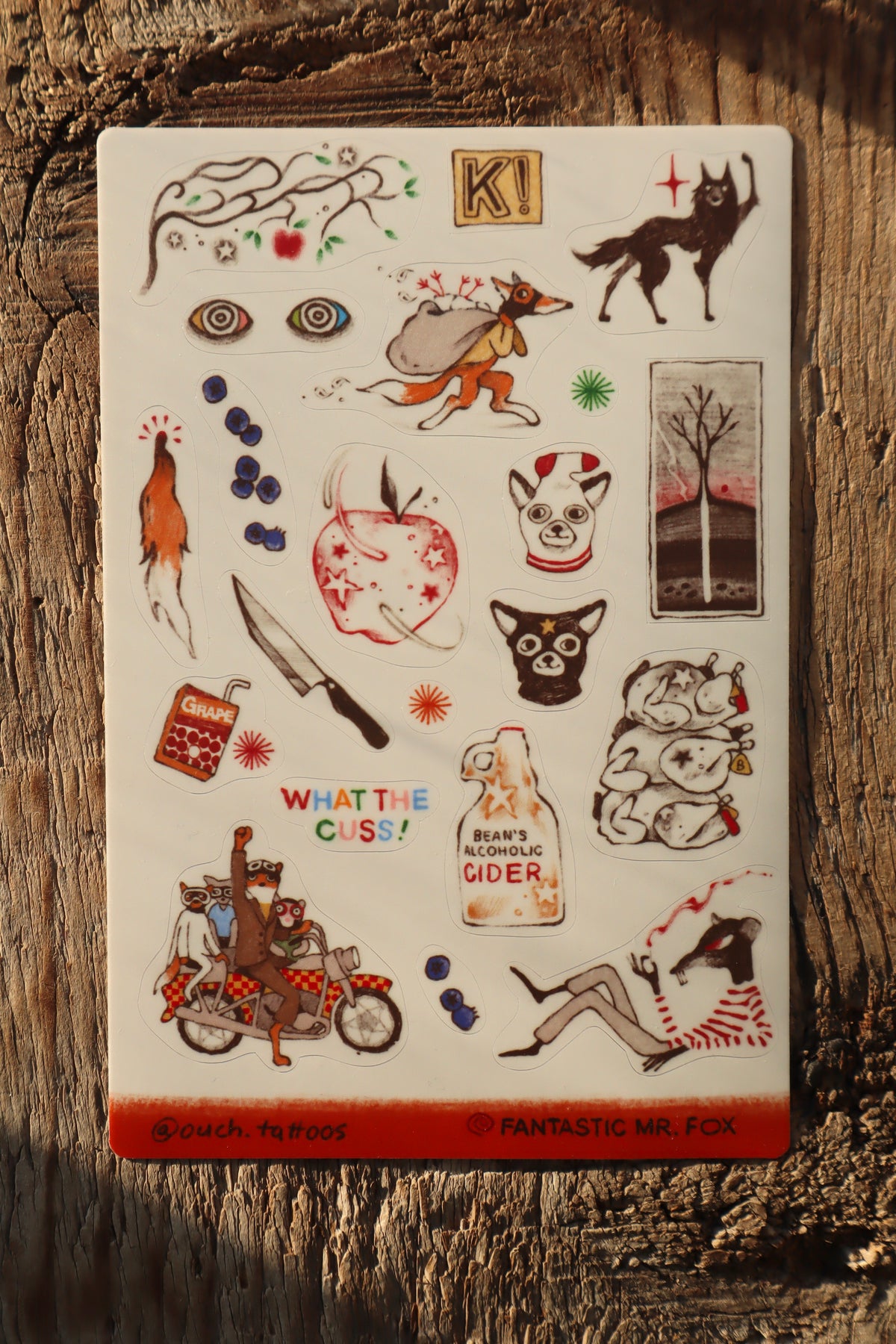 Fantastic Mr. Fox Stickers