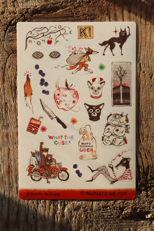 Fantastic Mr. Fox Stickers