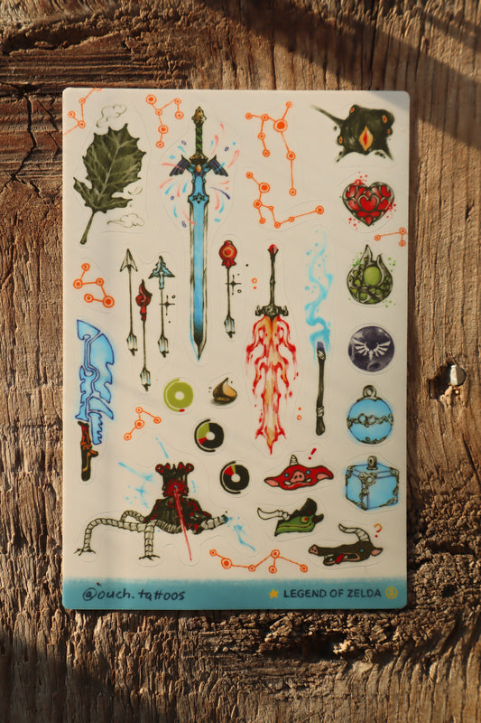 Zelda Stickers II