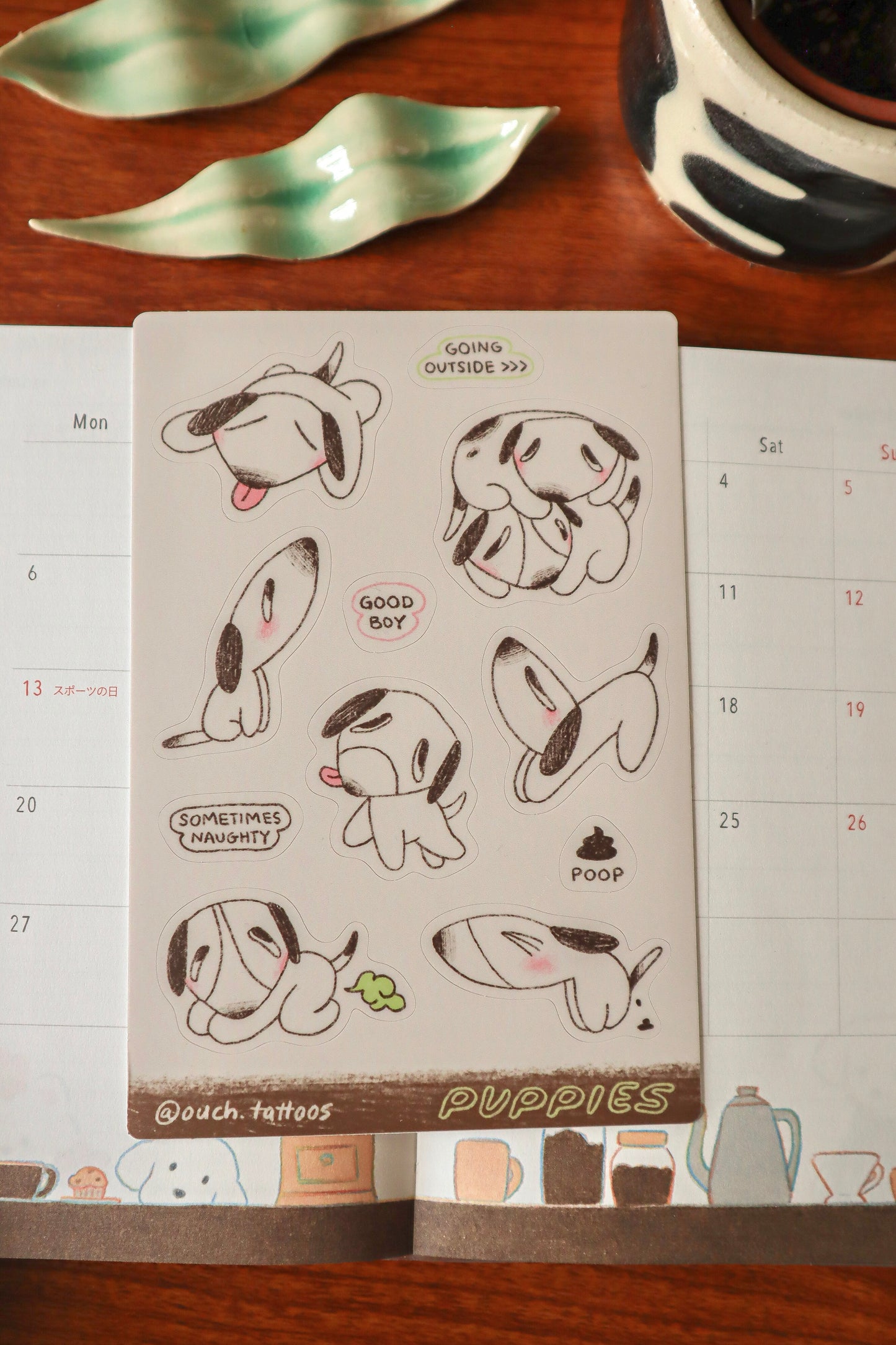 Puppies Stickers
