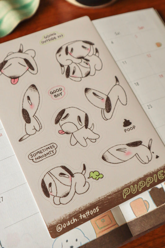 Puppies Stickers