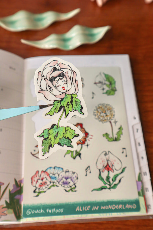 Alice in Wonderland Stickers II
