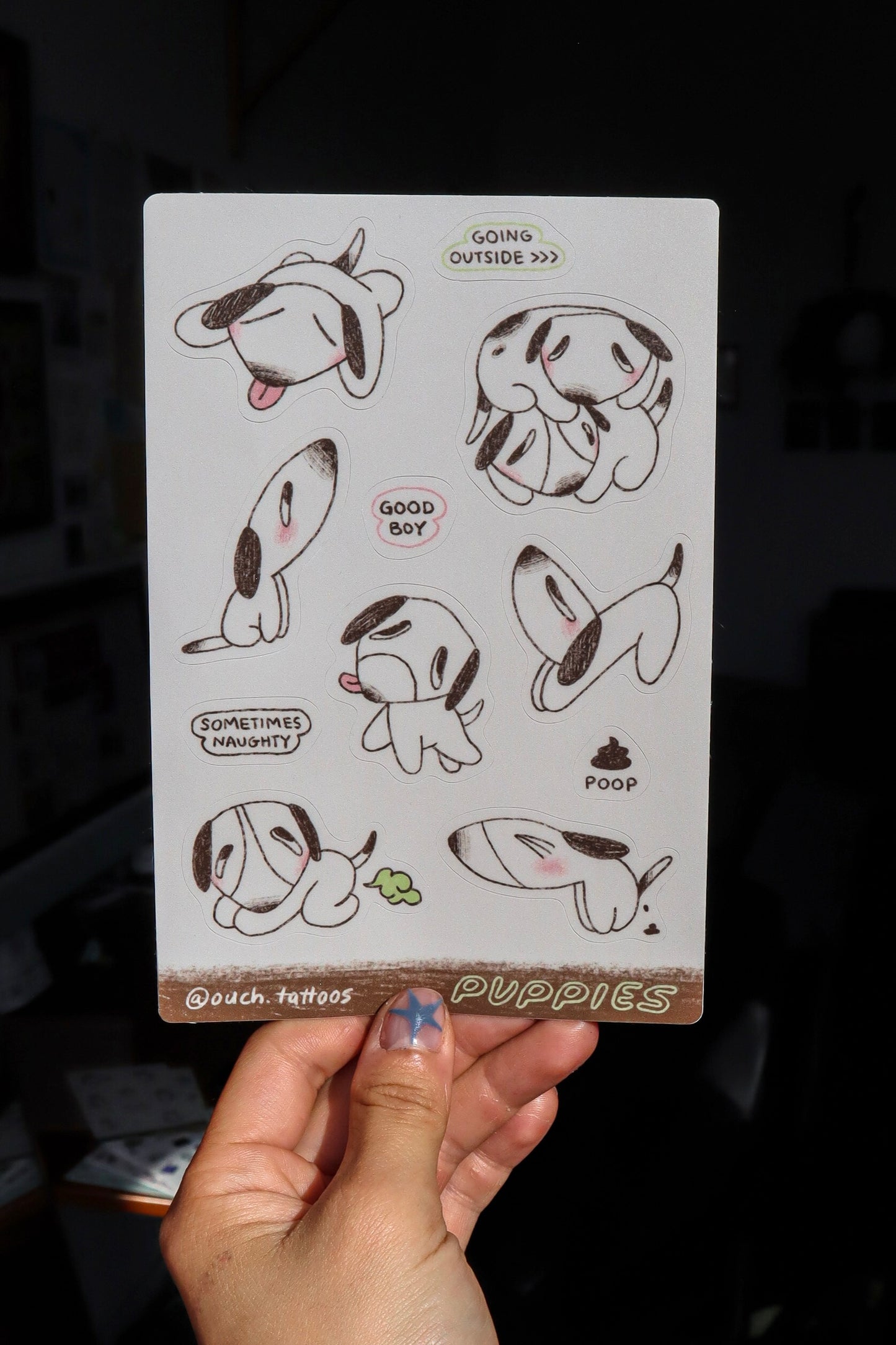Puppies Stickers