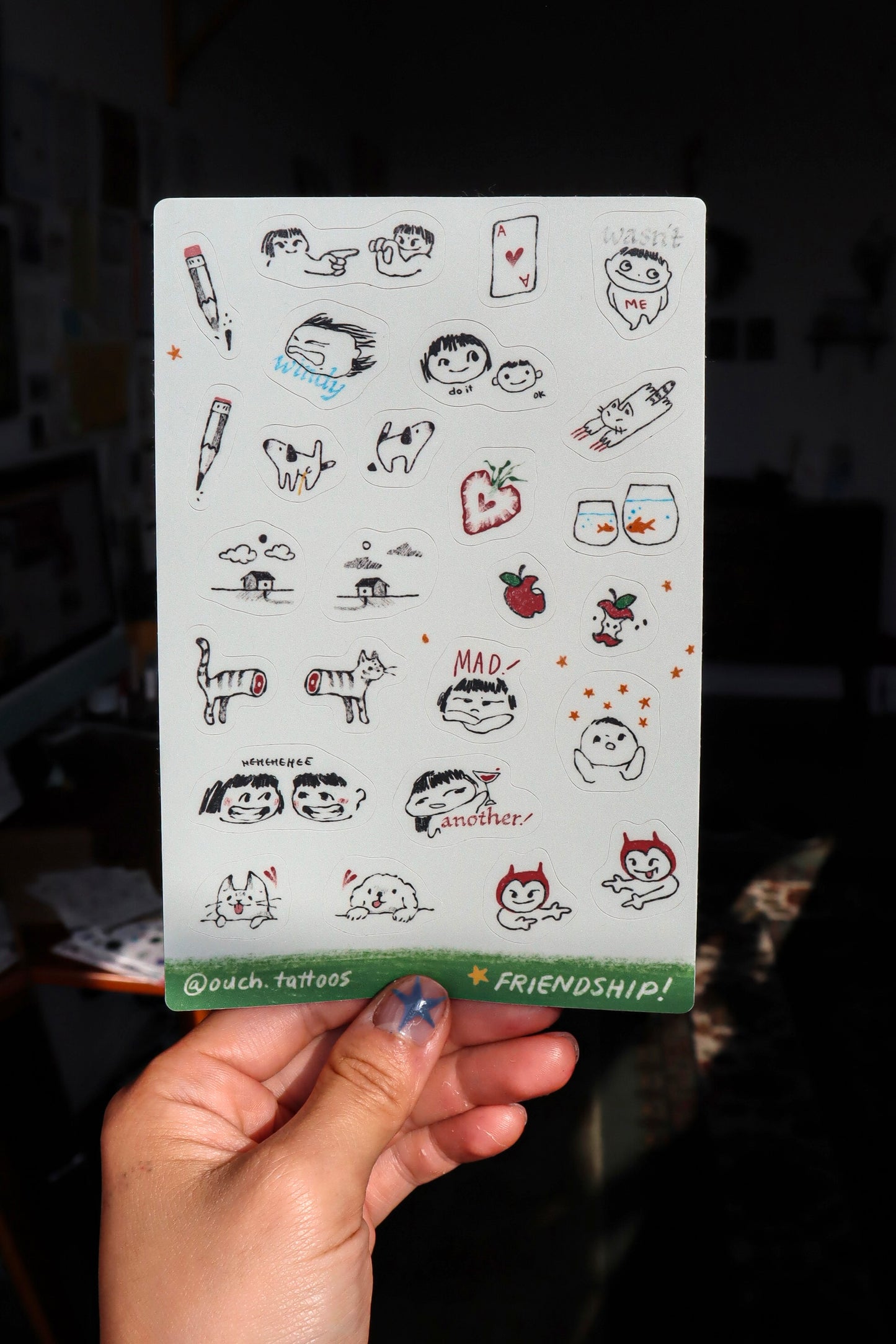 Friendship Stickers