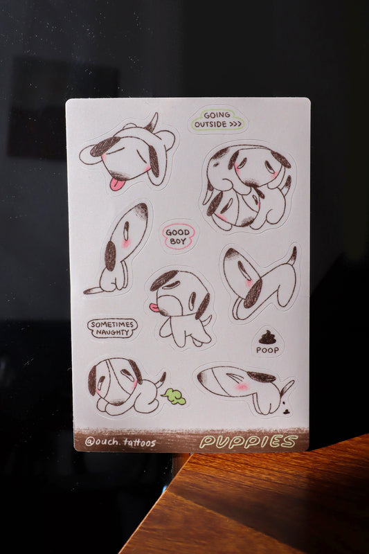 Puppies Stickers